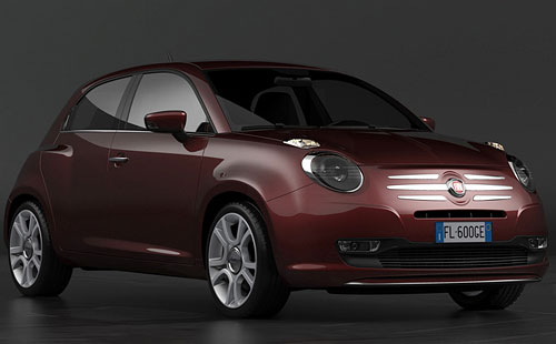 Fiat 600 Concept: автомобіль з майбутнього